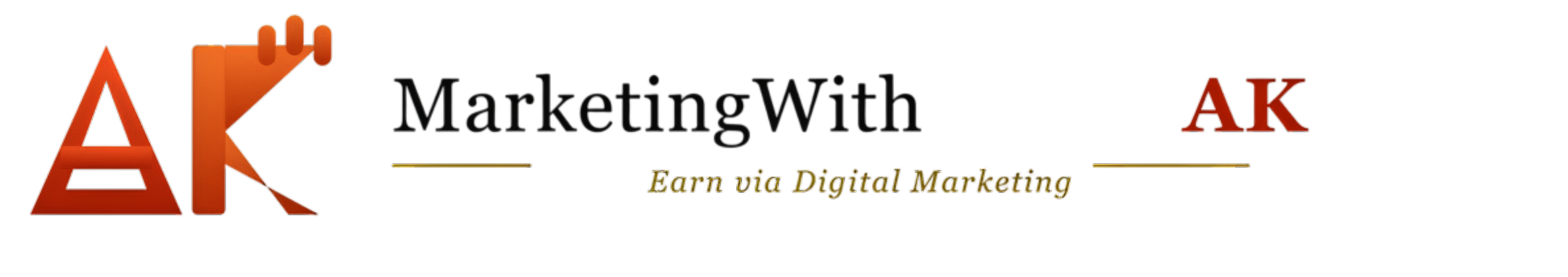 Marketing With AK LOGO