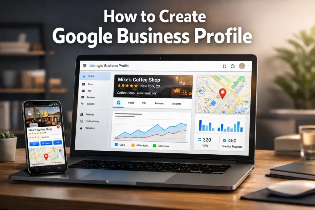 how to create Google Business Profile step by step