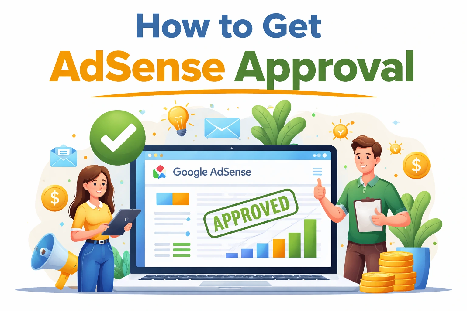 how to get adsense approval step by step guide