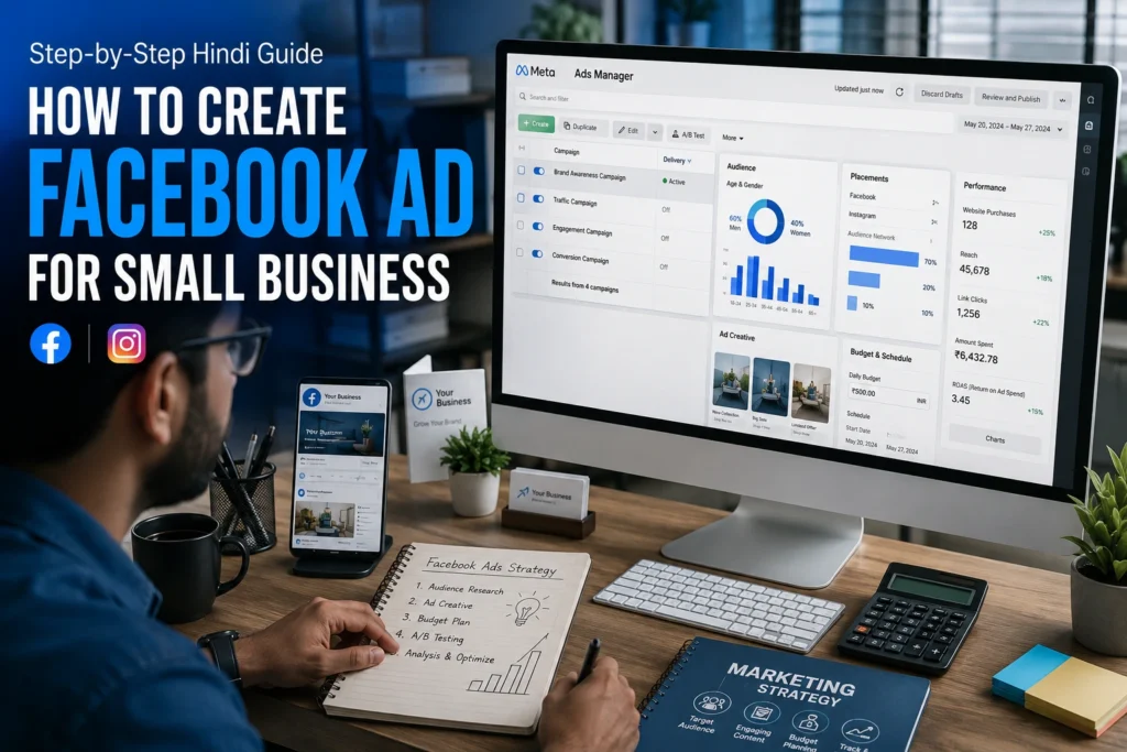 How to Create Facebook Ad for Small Business - Marketingwithak